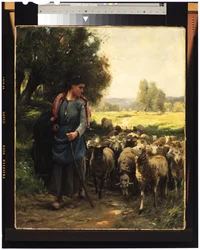 La giovane pastorella, c.1900